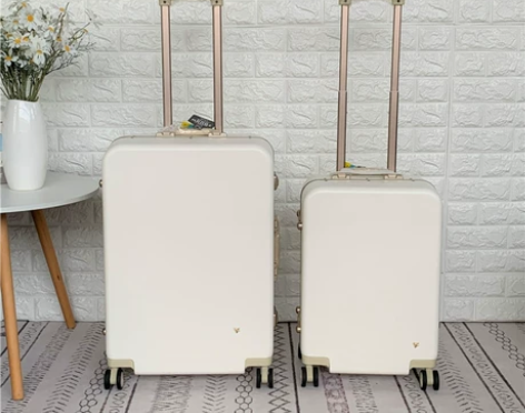 MARRLVE高端窄框日系小清新拉杆箱超轻...