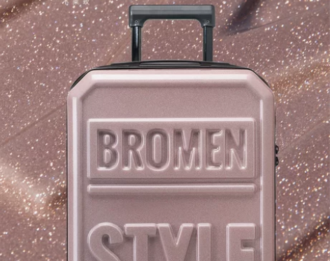 不莱玫20寸潮牌高颜值拉杆箱女超静音行李箱...