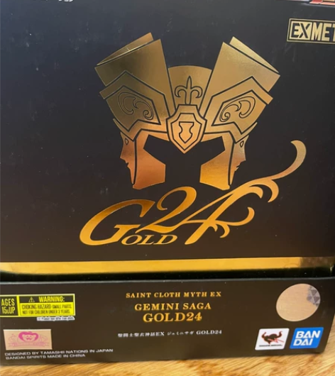 24K黄金双子座，真正的黄金圣衣  感兴趣...