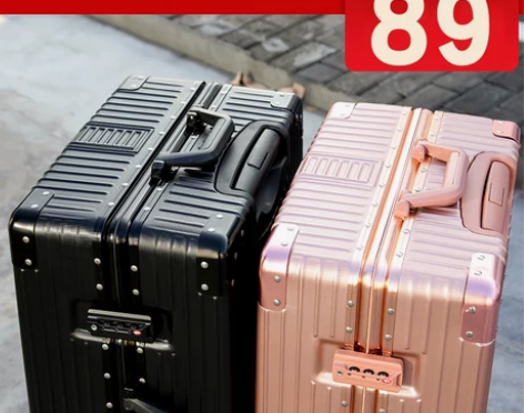 拉杆箱万向轮旅行箱行李箱女小结实耐用20寸...