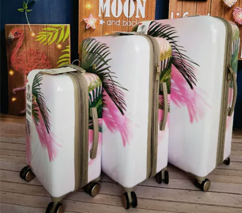 全新爱华仕24寸旅行箱 材质:PC材质/带...