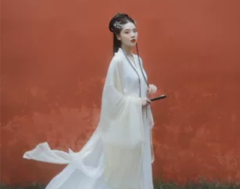 有香如故 松风辞 浅黄色魏晋风 女款汉服 ...