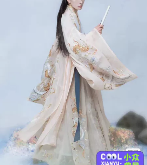 如梦霓裳X神都夜行录联名款【烛龙】汉服男烛...