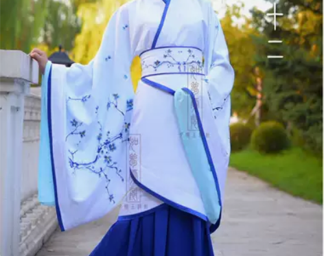 [如梦霓裳]汉服 曲裾[一剪梅(十二] 白...