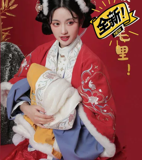 东月棠 流云兔 多色款短裙春装汉服汉元素女...