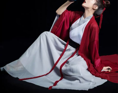 红颜魏晋汉服日常古装影楼男女 l码。有轻微...