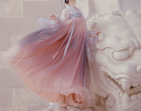 ?汉服中国风仙气学生飘逸古风女装超仙齐胸齐...