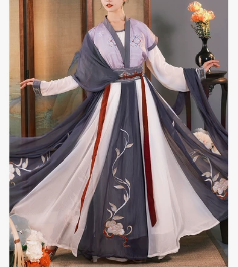【绝版】唐褙子     耀春醉芙蓉原创汉服...
