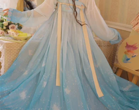 耀春夏沫原创汉服女正品中国风超仙飘逸唐制齐...