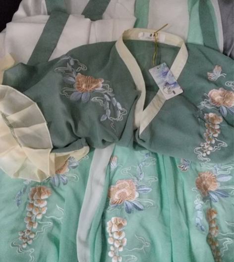 【阑珊】柒邑家原创晋制交领汉服 m码，六米...