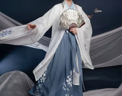 孤鲤原创古装汉服飘逸古风男生中国风侠客仙气...