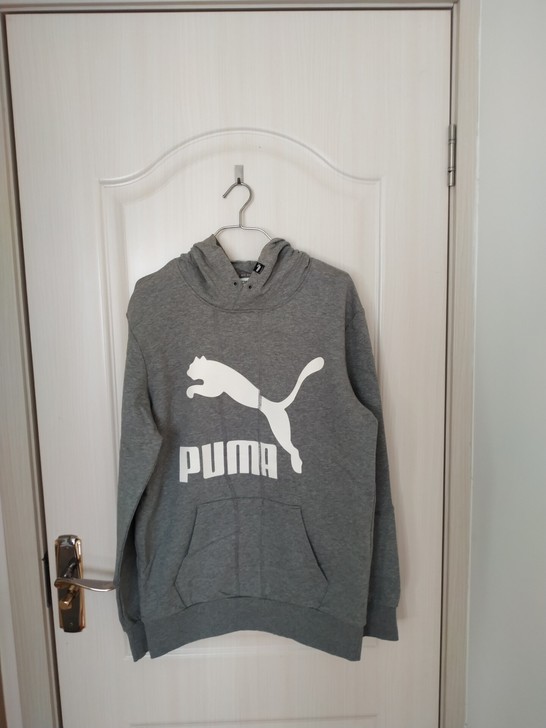 彪马PUMA春秋季正品微瑕疵连帽休闲运动衣