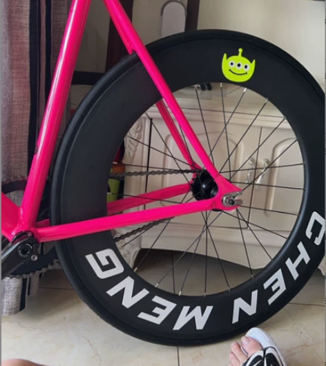 自定义公路自行车轮组贴纸碳刀圈个性保护贴花...