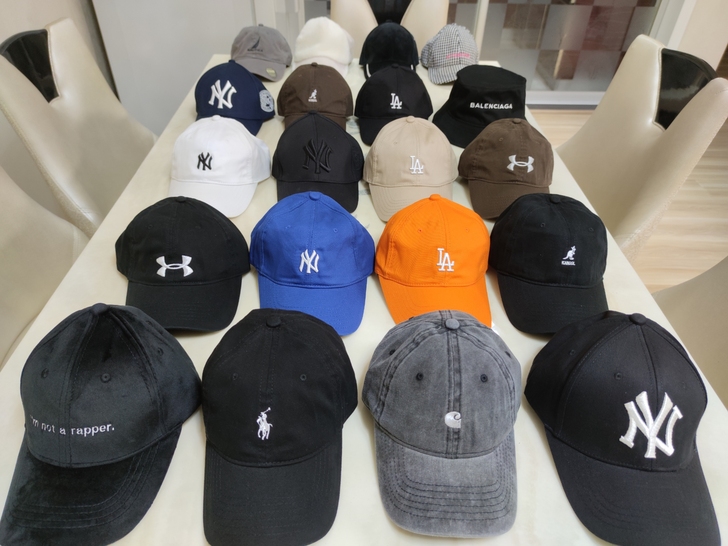 MLB鸭舌帽弯檐帽潮牌帽棒球帽小标软顶