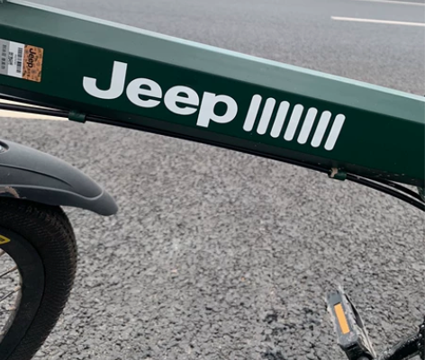 吉普jeep折叠自行车女轻便上班成人便携超...