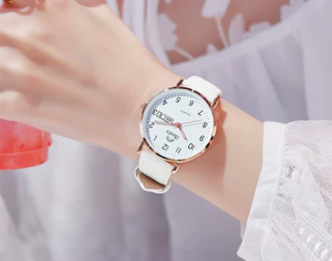 手表女款学生夜光ins风儿童女孩初高中女生...