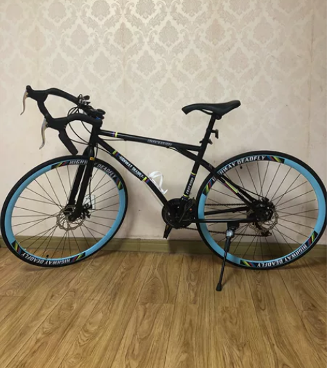 公路自行车原价687元，买回来小孩不要，一...