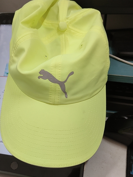 Puma/彪马 帽子 是明黄色哈