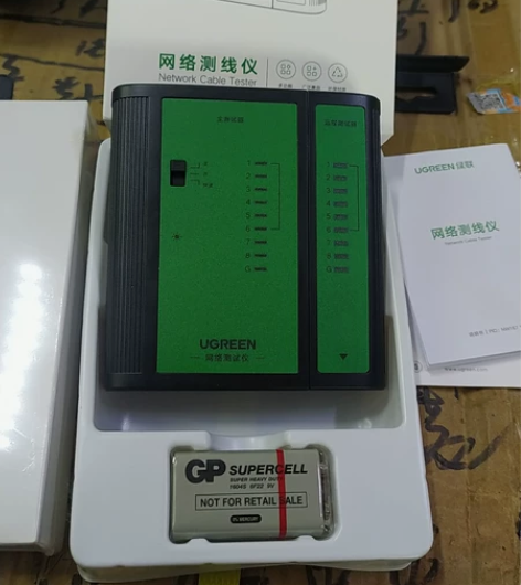 全新原装绿联网络测线仪网线相序测试器，全新...