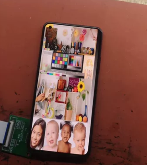 小米11lite青春版本,纯原装拆机的屏幕...