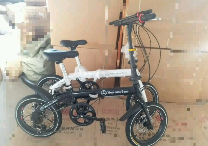年会礼品4s店礼品车奔驰宝马奥迪自行车折叠...