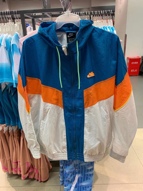 全新正品耐克/NIKE 经典男子拼接撞色连...