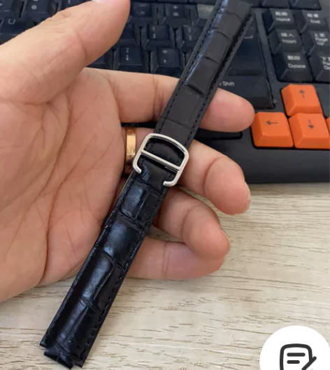表带 适配原装正品Cartier卡地亚蓝气...