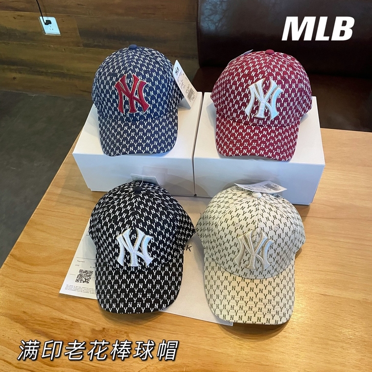 mlb 2021新款 全帽老花logo款，...