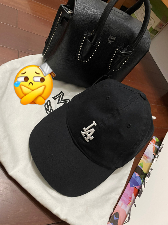 MLB 复古小logo鸭舌帽 男女款 正品