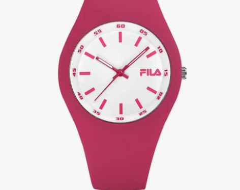 FILA/斐乐正品时尚硅胶果冻表石英表运动...