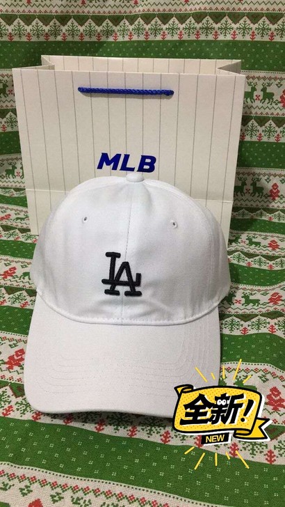 正品mlb棒球帽 小标ny软顶鸭舌帽  男...