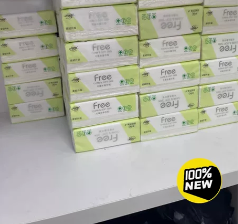 特价清仓整箱60大包抽纸4层加厚原木纸卫生...