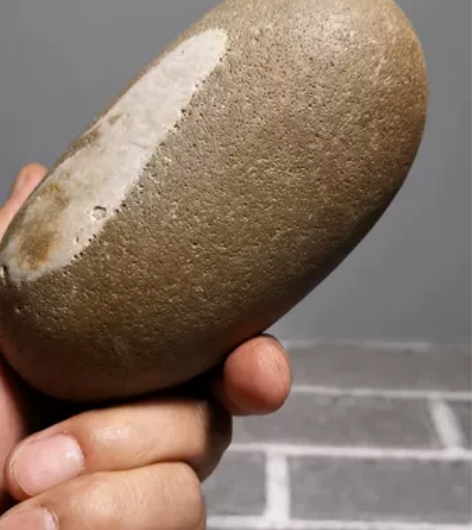 老夫子  长江画面石  干拍图  13厘米...