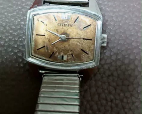 西铁城手动机械女表，2340A当家机芯。走...