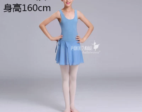 芭蕾娃娃北舞儿童芭蕾考级服演出服夏季短袖女...