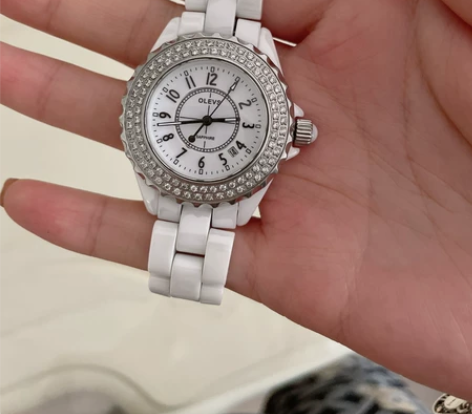 欧利时陶瓷石英表 全新现在市面买不到了，因...
