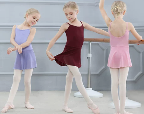 儿童芭蕾舞练功服吊带连体衣立体裁剪紫色连体...