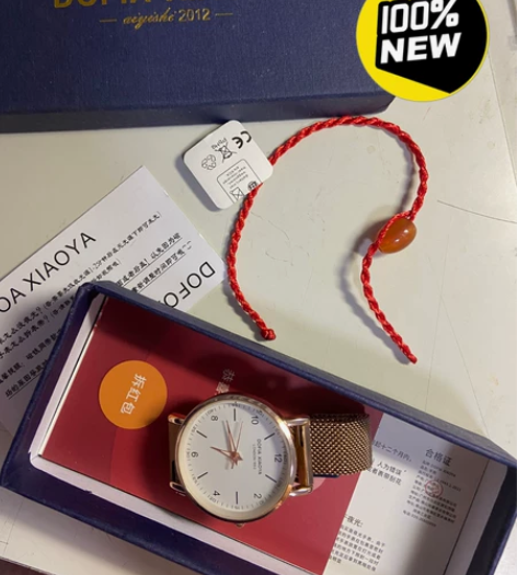 2020年新款手表女士学生ins风韩版时尚...