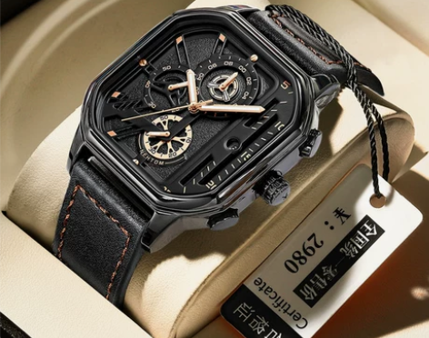 阿玛妮手表男士2021年新款瑞士正品高级感...