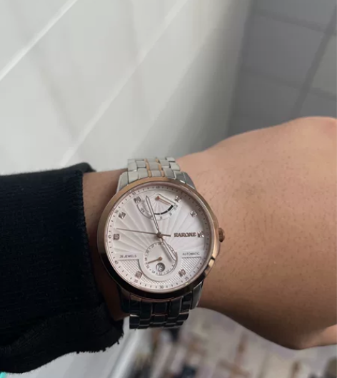 雷诺牌（国产大牌）男机械手表；带动力储存！...