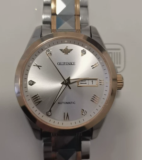 京东购入全自动机械表，深度防水，带夜光，，...