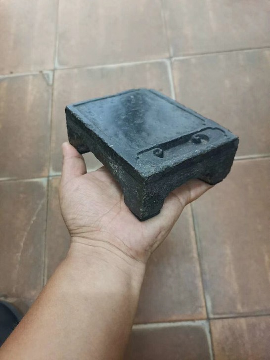 文房文化/老青石砚台一方