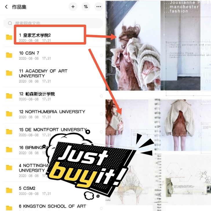 优质作品集 全球名校服装设计作品集 灵感 ...