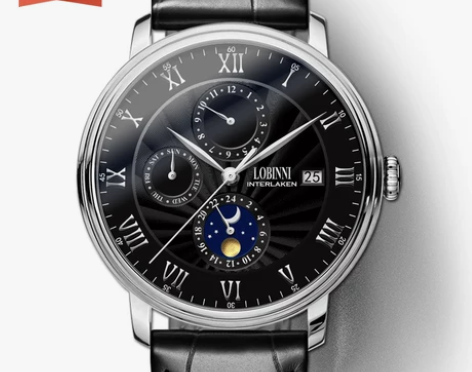 罗宾尼品牌正品男表全自动机械表男士手表男防...