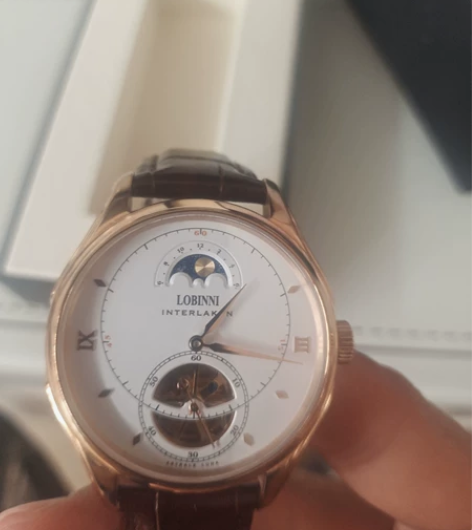 罗宾尼机械手表，由于工作原因很少佩戴 感兴...