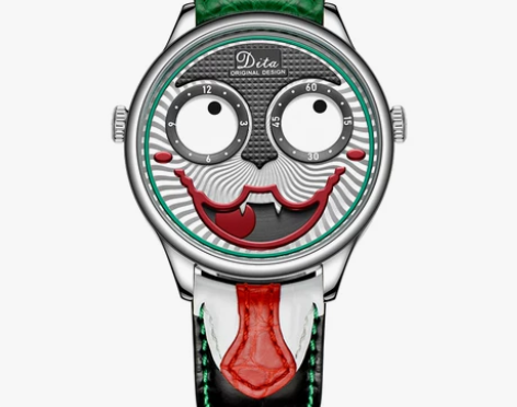 【年货价】俄罗斯新款切金小丑手表男士黑科技...