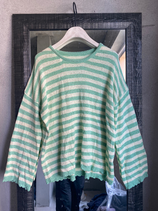 女款韩版针织衫。全新的。质量好。能穿就合适。