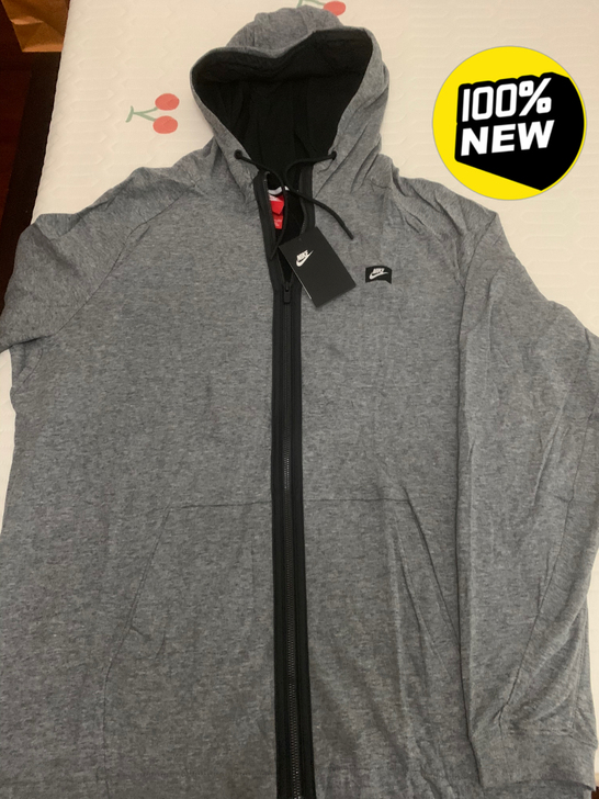 耐克nike男士3XL长袖薄款外套,适合春秋