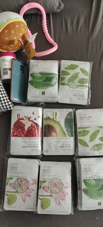 菲诗小铺超好用的面膜50片