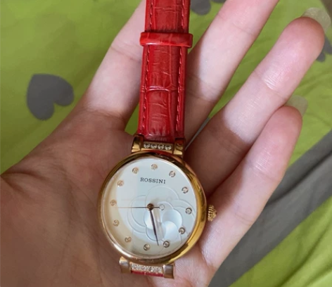 罗西尼正品，有包装盒，带过两次，无划痕，3...